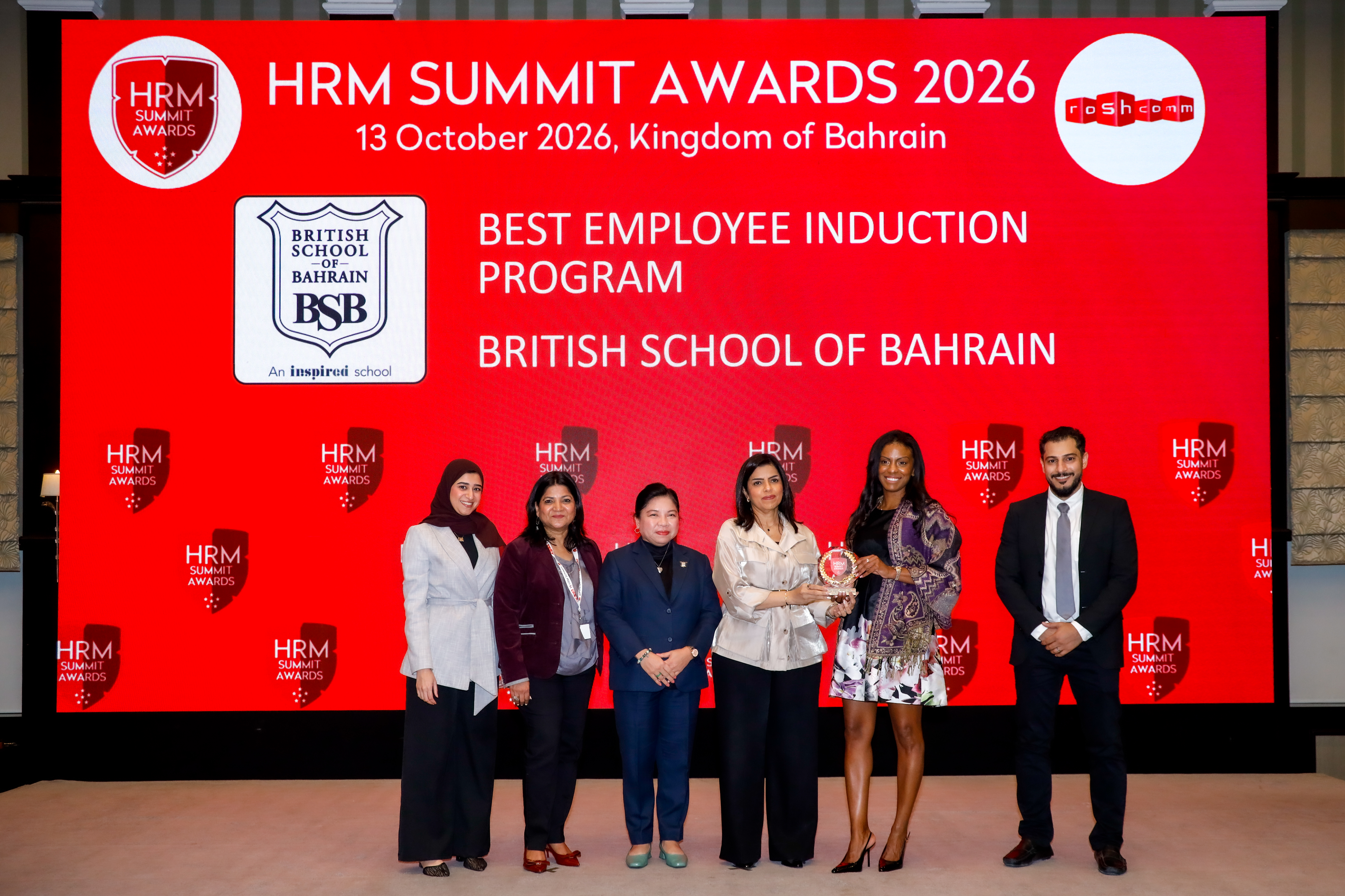 British School of Bahrain - Best Employee Induction Program, HRM Summit Awards 2026