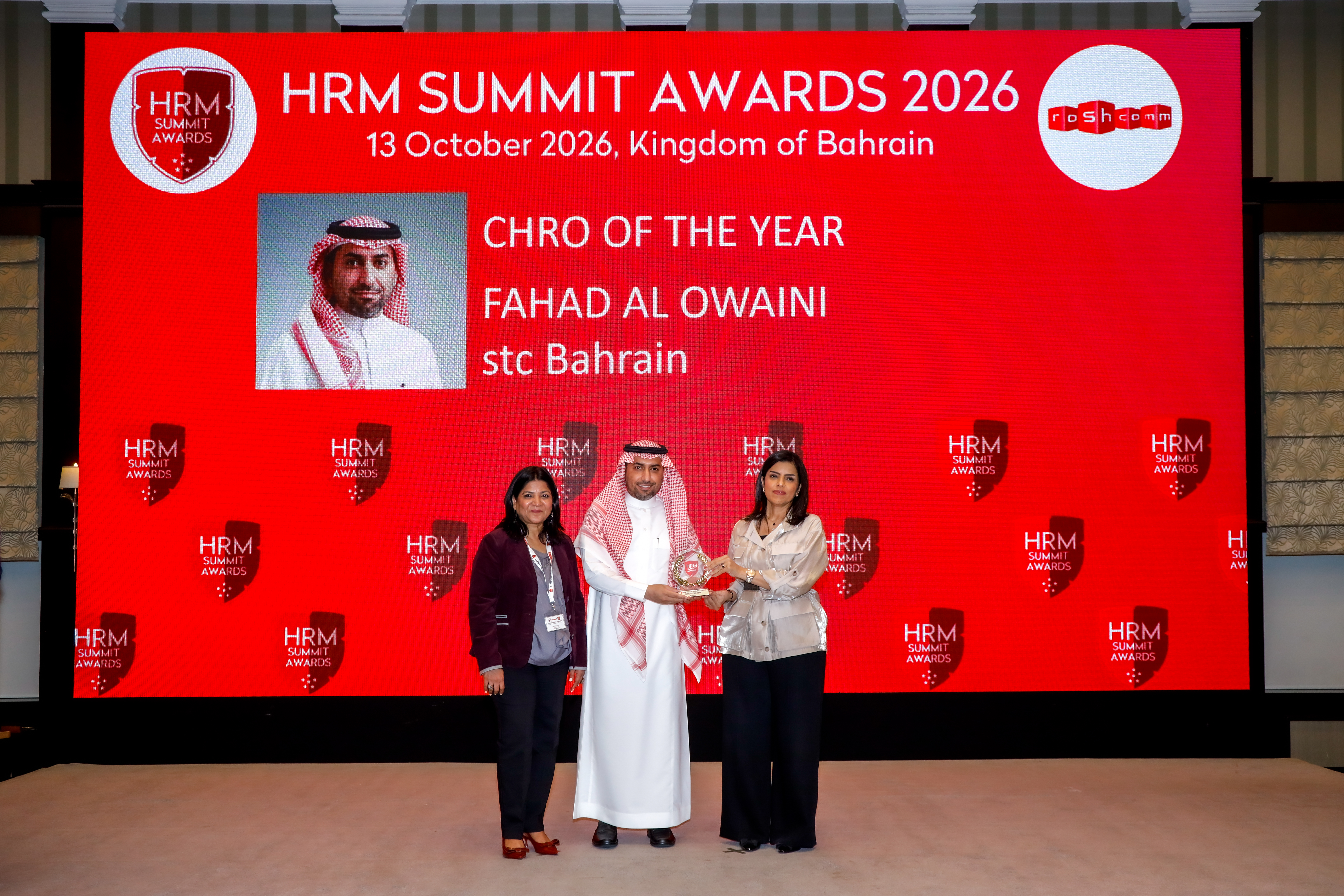 Fahad Al Owaini - CHRO of the Year, HRM Summit Awards 2026