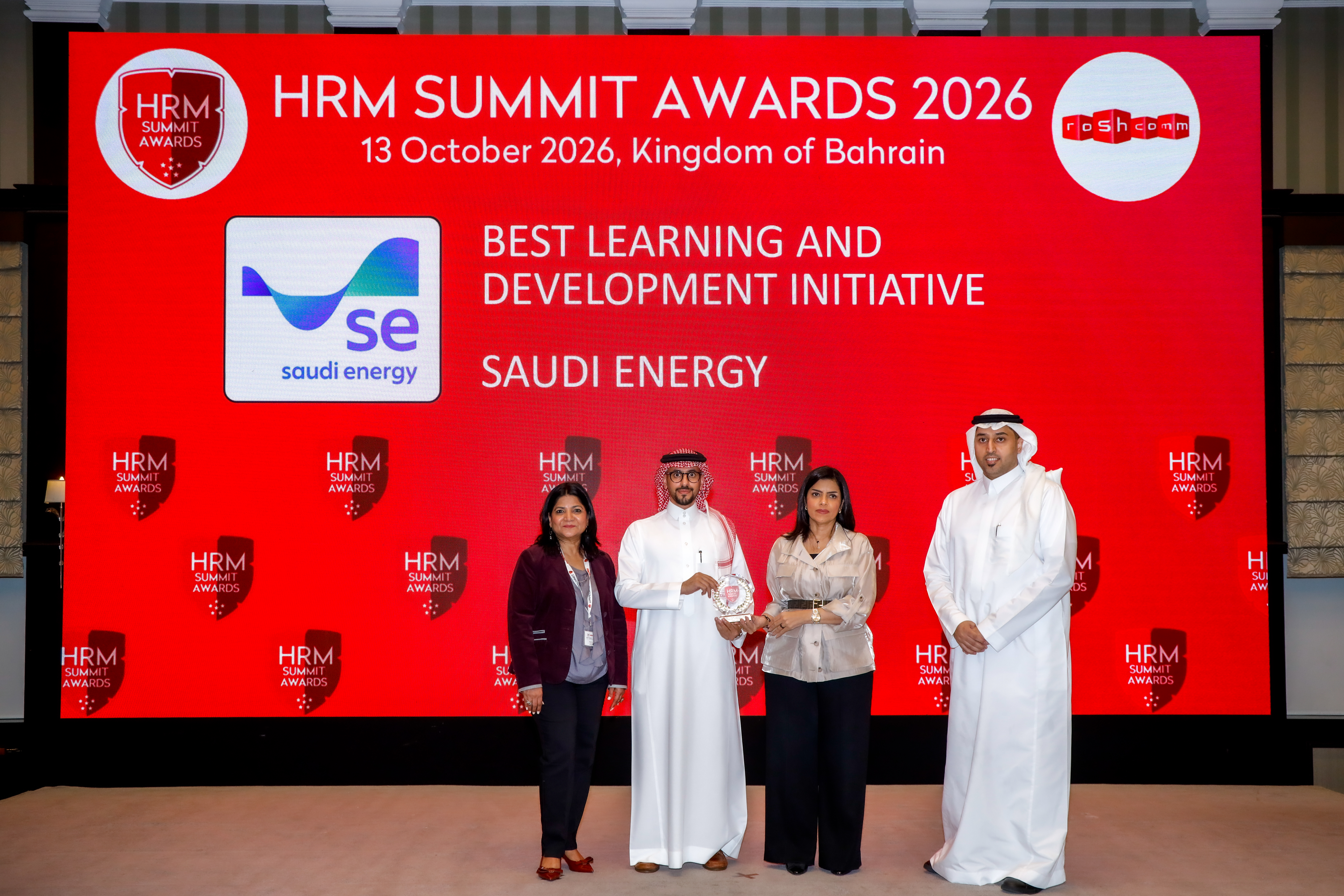 Saudi Energy - Best Learning and Development Initiative, HRM Summit Awards 2026