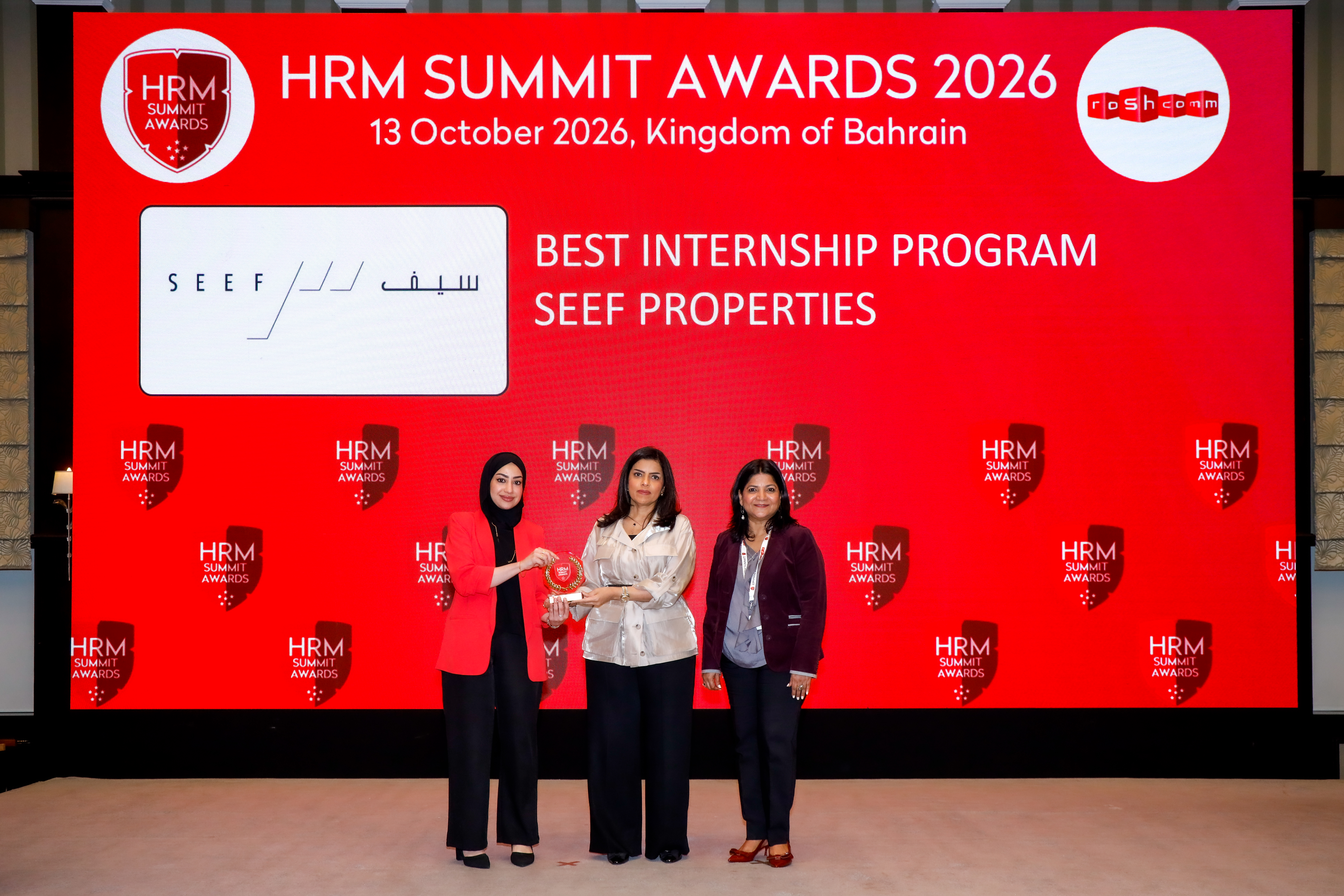 Seef Properties - Best Internship Program, HRM Summit Awards 2026