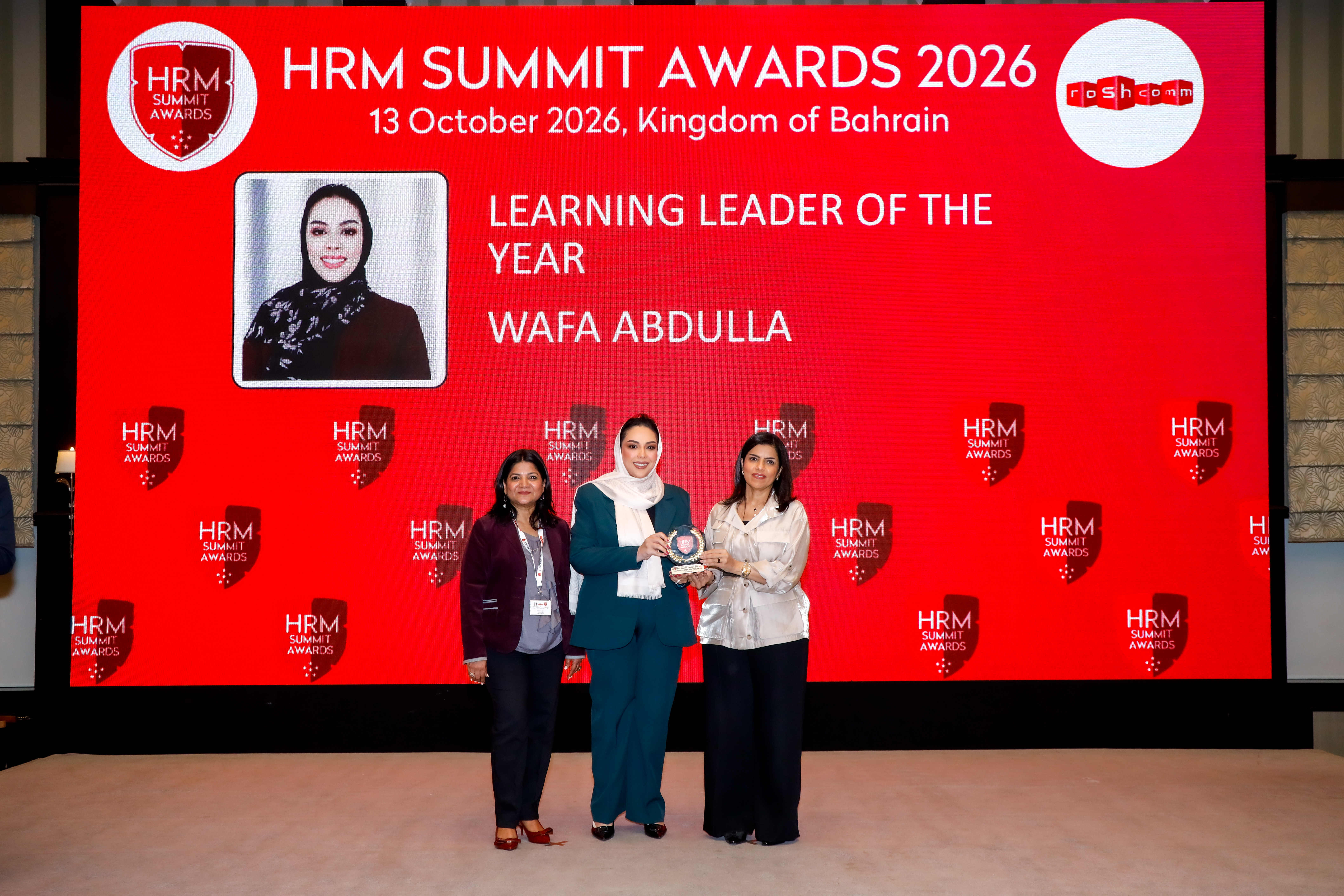 Wafa Abdulla - Learning Leader of the Year, HRM Summit Awards 2026